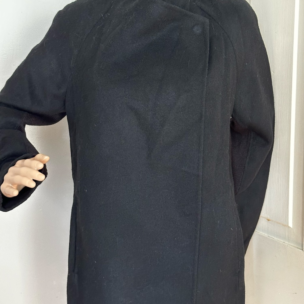 Vince Wool Cowl-neck Swacket - Size S